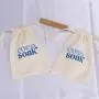 Custom Logo Printing Reusable Cotton Linen Jewelry Muslin Bag Organic Drawstring Christmas Gift Dust Pouch