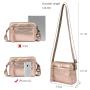 REALER genuine leather women shoulder bags tassel crossbody messenger bag ladies purses and handbags