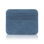 Custom Genuine Leather Card Holder Slim Men Mini Wallet Holder RFID Men's Leather Card Holder