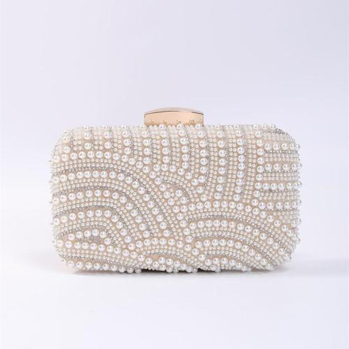 Popular Bridal Wedding Party Bag Handbag Handmade Bead Banquet Dress Pearl Bags Evening Bag For Women