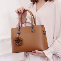 Fashion New 2023 Women's Bag Advanced Texture Urban Simple Pu Women's Handbag Floret High Quality Solid Color Shoulder Bag