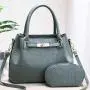 Factory Direct Wholesale Women'S Handbags 2-Pcs Set Logo Animal Printed Bags Women Handbags Ladies