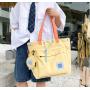 2022 Fashion Lady Designer Bags Large Pure Color Nylon Tote Handbag for Women Roomy Capacity Shoulder Messenger Student