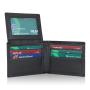 RFID Blocking Travel slim Wallet for Mens credit card holder Wallet