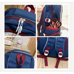 ZF349 New Schoolbag Female Junior High School Students Shoulder Bag Male Computer Backpack Nylon Breathable Waterproof Travel