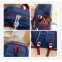 ZF349 New Schoolbag Female Junior High School Students Shoulder Bag Male Computer Backpack Nylon Breathable Waterproof Travel