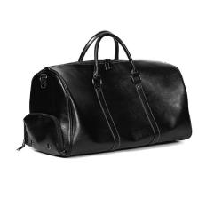 Large Fashion Design Travel Duffel Bag High Quality Pu Leather Waterproof Gym Bag Vintage Tone Gripe Sack Zipper Closure