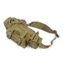 2024 Multifunctional Outdoor Sports Mountaineering 900d Oxford Cloth Waterproof Wear Resistant Waist Pack Shoulder Tactical Bag