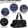 Portable Fashion Travel Boarding Bag for Men and Women Large Capacity Leisure Sports Luggage Bag for Short Distance Trips