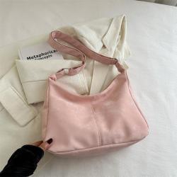 Korean-style Casual Crossbody Dumpling Bag, Summer New Style Fashionable and Popular Shoulder Bag, Large Capacity Tote Bag