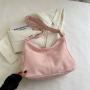 Korean-style Casual Crossbody Dumpling Bag, Summer New Style Fashionable and Popular Shoulder Bag, Large Capacity Tote Bag