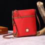 2024 New Vintage Women's Shoulder Bags Lychee Grain Texture Crossbody Bags Women's Leather Bag With Zipper Pocket