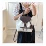 New Korean Versatile Women's Shoulder Bag China Wholesale PU Ladies Shoulder Bag Serpentine Schoolbag With Smile Face