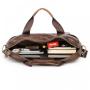 XL346 Genuine Leather Message Bags Men's Business Durable Laptop Bags Practical Simple Shoulder Bag Customized Logo Beiefcase
