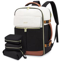 LOVEVOOK Large computer waterproof travel bag backpack 40l carry on flight approved laptop travel backpack bag for women men