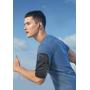 ZF128 New PU Sports Arm Bag Running Outdoor Cycling Wrist Bag Waterproof Adjustable Mobile Phone Bag with Headphone Hole