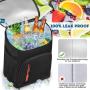 Leakproof Thermal Large Capacity 30-Can Insulated Soft Cooler for Beverage Lunch Travel - Unisex Cooler Backpack