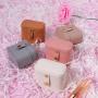 SN025 Wholesale Gift Boxes For Jewelry Portable Travel Earring Box New Fashion Simple Ring Storage Bag Gift for Mother's Day