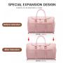 LOVEVOOK Travel Duffle Tote Bag with Shoe Compartment Toiletry Purse Carry on Overnight Gym Bag Women Ladies Luggage Travel Bags