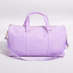 Wholesale Stock Sports Gym Custom Designer Zipper Travel Bags Luggage Waterproof Portable  Ladies Duffel Travel Bag