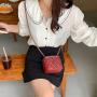 Spring Hot Style Cute Mini Bag Girls PU Leather Chain Mini Box Bag High Quality Custom Logo Small Bag For Girls