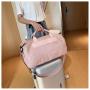 2024 Customizable Nylon Yoga Fitness Duffel Bag With Shoe Compartment Waterproof For Women