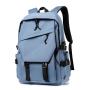 Casual Large Capacity Men & Women polyester fabric backpack shoulder back bag teenager backpack 14 in laptop bag for wholesale