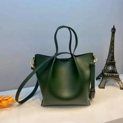 Fashion Casual Shoulder Genuine Leather Crossbody Bag Houndstooth Cosmetic Bag Vintage Women Bucket Hand Bags