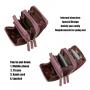 Fashion Messenger Wallet Purse Mini PU Leather Blocking Crossbody Smell Cell Shoulder Phone Bag For Women