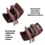 Fashion Messenger Wallet Purse Mini PU Leather Blocking Crossbody Smell Cell Shoulder Phone Bag For Women