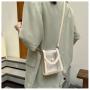 custom phone crossbody handbag PVC transparent casual shoulder bag fashion mini handbag messenger bag