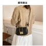 Fashion Women's Bag Fashion Versatile High Quality Piglet Bag Crocodile Pattern Mesh Red Popular Armpit Bag Fashion