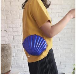 HR325 New Fashion Ladies Solid Matte Shell Bag Single Shoulder Chain Crossbody Women's Small Bag PC Material Zipper ID Phone Bag