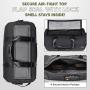 Smell Proof Carbon Lined Carrying Waterproof Duffel bag Zipper Scent Stash Duffel bag Resealable packaging Storage Travel