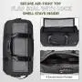 Smell Proof Carbon Lined Carrying Waterproof Duffel bag Zipper Scent Stash Duffel bag Resealable packaging Storage Travel