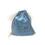 Customized Large Soft Velvet Packaging Bag For Handbag Luxury Drawstring Velvet Travel Clothes Storage Pouch
