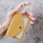 New creative fashion small card bag women's candy color keychain jewelry wallets students coin purse card holder wholesale