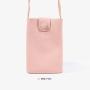New Fashionable PU Mobile Phone Bag for Ladies Mini Small Crowd Joker Simple Cute Sling Design Portable Solid Color Wholesale