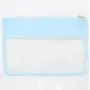 Small MOQ Factory Wholesale Weekly Deals Portable Waterproof Brush Clear Zipper Ladies Towel Embroidery Logo PVC Clear Pouch