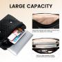 LOVEVOOK 2024 Hot sale fashion design PU Leather laptop bag Custom logo Waterproof office messenger Briefcase tote laptop bags