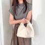 2024 New Pu Materia Handbag Luxury Women Short Handbag Summer Fashion Bag Young Design Handbag