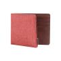 Fashion canvas and leather men wallet customized canvas wallet gift for men