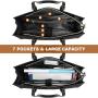 LOVEVOOK 2022 Briefcase big for women luxury custom logo shoulder purses business Work travel 15.6in women laptop handbags