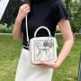 KBW793  New Korean Fashion Girl Style Shell Bag High Quality Cat Pattern Crossbody Bag Ladies Single Shoulder Handbag For Women