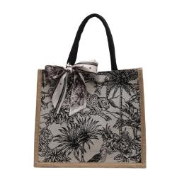 Senior Sense Large Capacity Canvas Bag New Fashion Shopping Bag Ins Hand Bill Shoulder Tote Bag