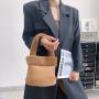 Soft Plush Ladies Designer Bags Bucket Type Womens Purses And Handbags Magnetic Button Bag Women Bag Handbag CY74317