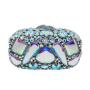 New arrival  rhinestone handmade party bags wedding clutch purse luxury trendy luxury stone clutch evening bags for women