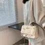2022 Fashion Personality Versatile Graffiti Printing Small Bags Female Chain Portable Single Shoulder Pu Small Square Bags Whole