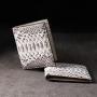 Billeteras De Cuero Genuino Genuine Natural  Leather Real Snake Skin Billfold Wallets For Men Women Luxury Famous Brand