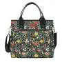 New Arrivals Lunch Bags for Women Leakproof Insulated Floral Lunch Box with Adjustable Shoulder Strap Reusable Zipper Cooler Tot